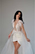 Custom wedding gown